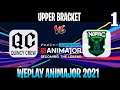 Quincy Crew vs NoPing Game 1 | Bo3 | Upper Bracket WePlay AniMajor DPC 2021 | DOTA 2 LIVE