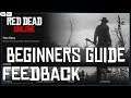 Red Dead Online Beginners Guide Feedback