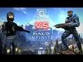 SCP: SL Mobile Task Force vs Halo Infinite Spartans!!!