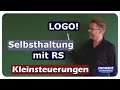 Selbsthaltung mit RS-Baustein - Siemens LOGO! - Kleinsteuerungen - einfach und anschaulich erklärt