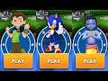 Sonic Dash vs Ben 10 - Up To Speed vs Little Krishna Android Gameplay
