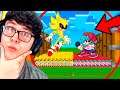 Sonic.exe + BoyFriend en Minecraft | #Minecraft #Shorts