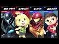 Super Smash Bros Ultimate Amiibo Fights – Request #17543 Dark Samus & Isabelle vs Samus & Villager