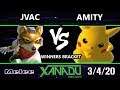S@X 344 Winners Round 1 - Jvac (Fox) Vs. Amity (Pikachu) Smash Melee - SSBM