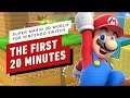 The First 20 Minutes of Super Mario 3D World for Nintendo Switch Gameplay 2021