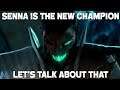 The new champion is Senna - let's talk about what that means