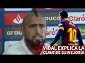 Vidal explica la clave de su mejoría con el Barça para estar "cerca de Messi" | Diario AS