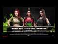 WWE 2K19 Princess Stephanie VS Lita,Nikki Triple Threat Hell In A Cell Match Women's U.S. Title