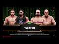 WWE 2K19 Roman Reigns,Ken Shamrock VS Drew Mcintyre,Lars Sullivan Elimination Tag Match