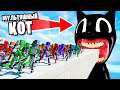 1,000,000 МАНЕКЕНОВ ВНУТРИ МУЛЬТЯШНОГО КОТА! МАНЕКЕНЫ ПРОТИВ SCP! БЕЗУМИЕ В FUN WITH RAGDOLLS