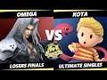 4o4 Smash Night 23 Losers Finals - Kota (Sephiroth, Lucas) Vs. omega (Joker) - SSBU Ultimate