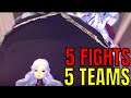 5 FIGHTS, 5 COMPLETELY DIFFERENT TEAMS - Exos Heroes