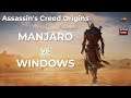 Assassin's Creed Origins | Manjaro 20.0.3 vs Windows 10 | RX 5700 + Ryzen 3 3300X | Linux Gaming