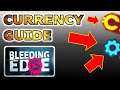Bleeding Edge Beginner Player Currency Guide | Tips For New Players Orange Icon And Blue Gears