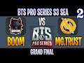 BOOM vs MG.Trust Game 2 | Bo5 | GRAND FINAL BTS Pro Series S3 SEA | DOTA 2 LIVE