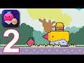 Dadish 2 - Gameplay Walkthrough part 2 - Herbejo Meadow All Levels (iOS,Android)