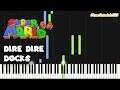 Dire Dire Docks - Super Mario 64 (Piano Tutorial) [Super Mario 3D All Stars]