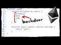 Ethereum Smart Contract Backdoored Using Malicious Constructor