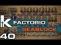 Factorio 0.17 | Sea Block Ep 40 | Refiguring Geodes