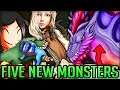 Five New Monsters - Infinite Explosions - Pokemon VS Pro + Noob - Monster Hunter World PC Mods! #mhw