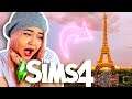 GIRL BUILDS THE EIFFEL TOWER IN THE SIMS 4