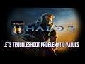 HALO MCC PC: Troubleshooting Problematic Values