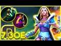 Laning against Marci - Purge plays Crystal Maiden