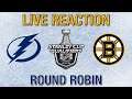 Lightning vs Bruins: Round Robin Live Reaction! (no game feed)