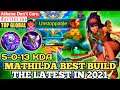 MATHILDA BEST BUILD IN 2021 | TOP GLOBAL MATHILDA Athena Don't Care. - MOBILE LEGENDS