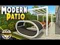 MODERN PATIO : Turf Rolls and Looking Good : House Flipper Gameplay