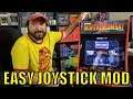 Mortal Kombat Arcade1up Joysticks EASY Mod - Octagon Gate  | 8-Bit Eric | 8-Bit Eric