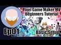 Pixel Game Maker MV Beginners Tutorial Ep01 - Software Overview