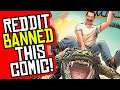 Reddit BANS Comic Book by EISNER-WINNING Creator Mike Baron Over Editor's Opinions?!