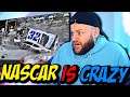Seeing NASCAR Crashes for the FIRST Time Ever.... || REACTION