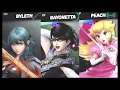 Super Smash Bros Ultimate Amiibo Fights – Byleth & Co Request 155 Byleth vs Bayonetta vs Peach