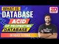 What Is Acid Properties In Database | What Is Database | Database Tutorial