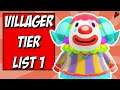 WHICH VILLAGERS ARE THE BEST? | Animal Crossing New Horizons Tier List | Part 1