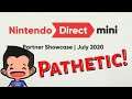 WOW The Nintendo Direct Mini: Partner Showcase was PATHETIC!
