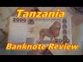 2000 Shilingi Banknote Review Tanzania Africa