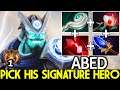 ABED [Storm Spirit] Pick His Signature Hero Destroy Pub Game 7.26 Dota 2