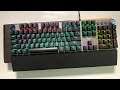 AULA F2088 Mechanical Gaming Keyboard Unboxing | ASMR