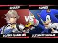 Captain's Quarters 5 Losers Quarters - NEST | Sharp (Corrin, Wolf) Vs BAN | Sonix (Sonic) Smash SSBU