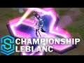 Championship LeBlanc Skin Spotlight - Pre-Release - League of Legends