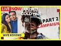 Diwali Live Stream | Call of Duty Black Ops Story Part 2!! | Wife Reviews