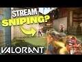 Fighting Off Stream Snipers - Valorant Ranked