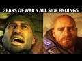 GEARS OF WAR 5 Both Endings (JD Fenix Ending/DEL Ending) - GEARS 5 SIDE ENDINGS