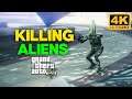 GTA 5 : Killing Aliens In GTA 5 4K🔥(Grand Theft Auto-5)(Aliens & Ghosts In GTA 5)