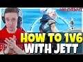 How To 1v6 With Jett | Valorant
