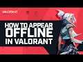 How to appear offline in Valorant (Go Offline in Valorant)