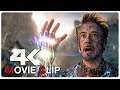 I Am Iron Man Snap Scene - AVENGERS 4 ENDGAME (2019) Movie CLIP 4K
